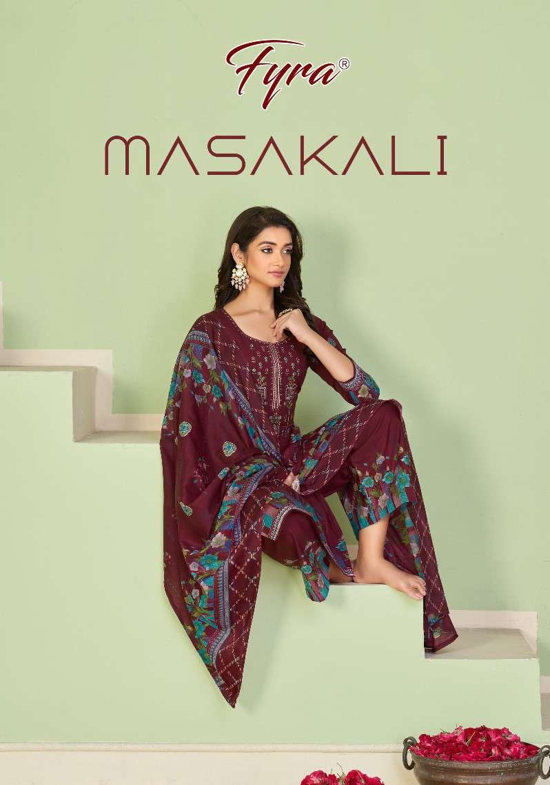 masakali 101-110 series by fyra designing trendy designer salwar kameez catalogue collection surat