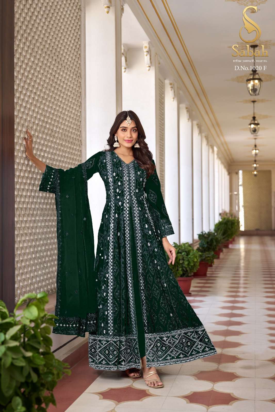 sabah ruhani colour plus 1020 series faux georgette designer salwar suits online wholesale surat