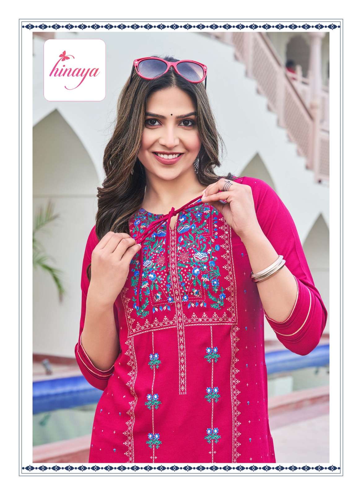 tiara infinity vol-1 hinaya 1001-1008 series latest designer fancy wedding wear kurti pant set at wholesale price india gujarat