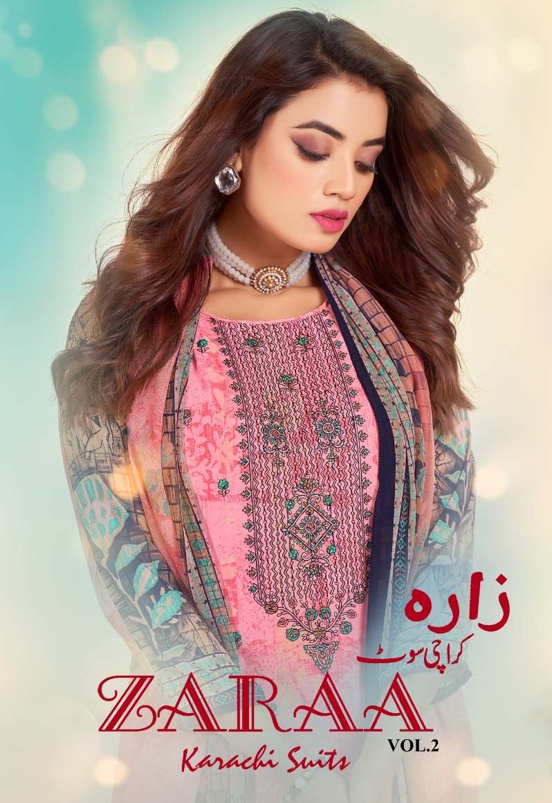 zaara vol-2 by zaara 2001-2008 series latest designer fancy pakistani salwar kameez wholesaler surat gujarat