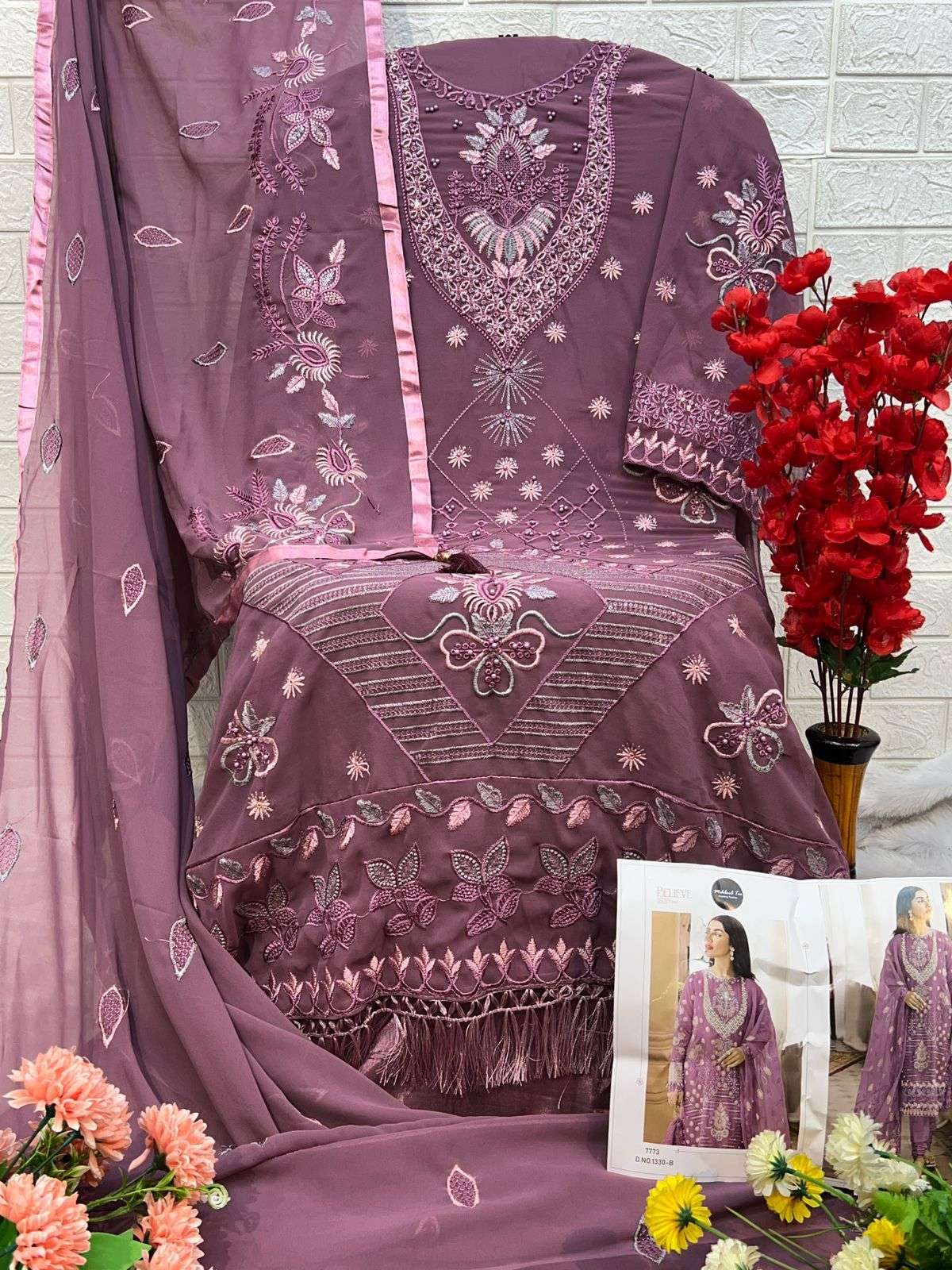 mehboob tex 1330 colour series party wear georgette embroidred pakistani suits buy online 