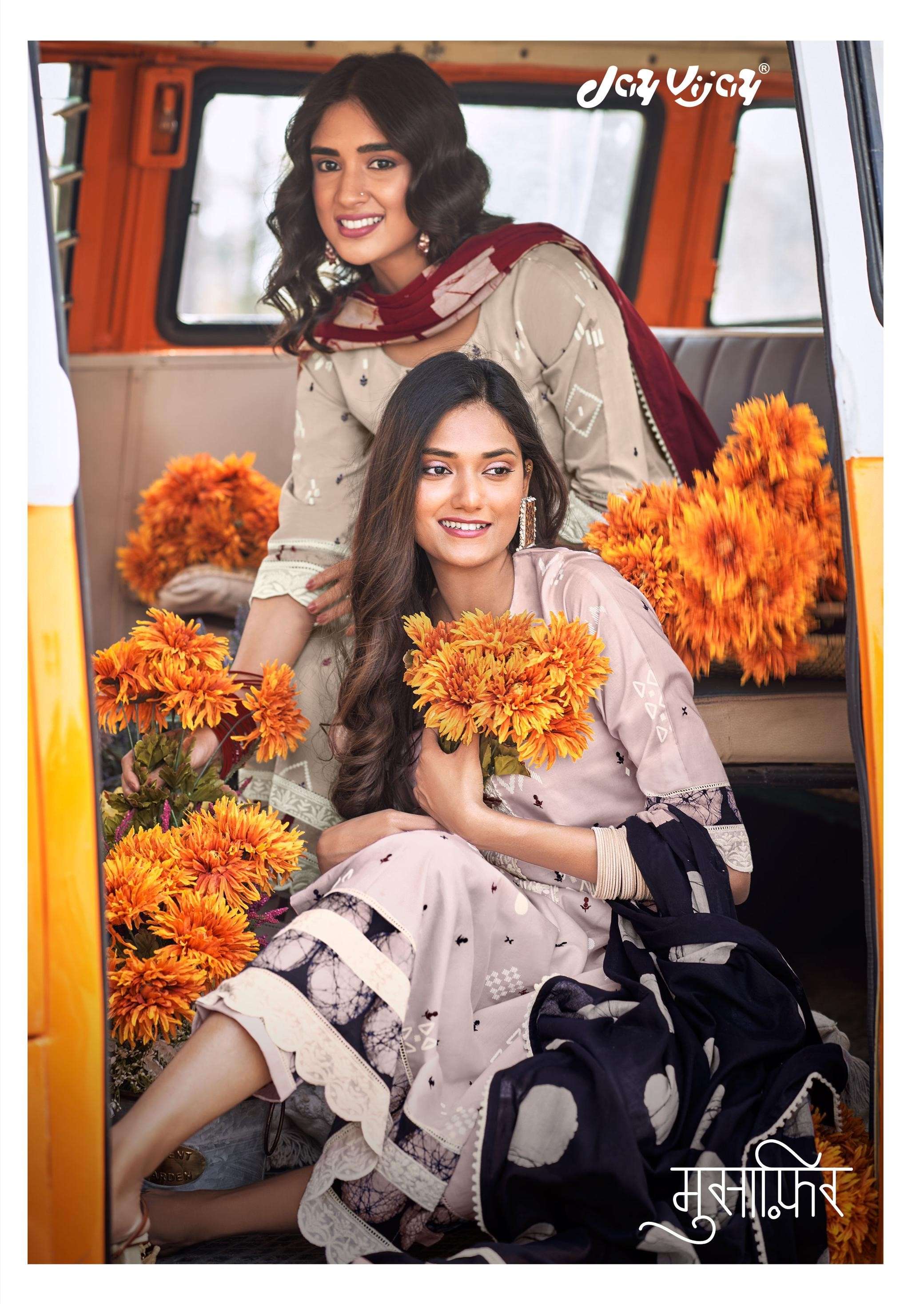 musafir 8901-8906 series by jayvijay exclusive designer salwar suits catalogue wholesaler surat