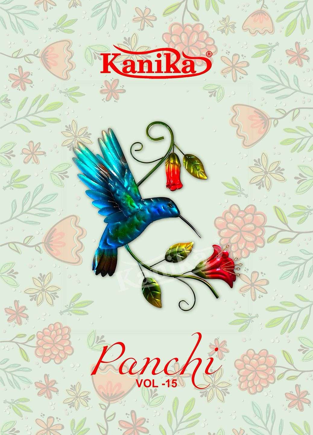 panchi vol-15 15001-15012 series by kanika readymade designer patiyala dress catalogue surat