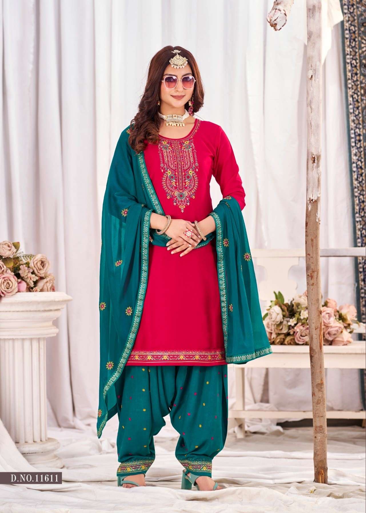 patiala house vol-97 11611-11616 series by kessi fabrics punjabi suits latest wholesale collection surat gujrat