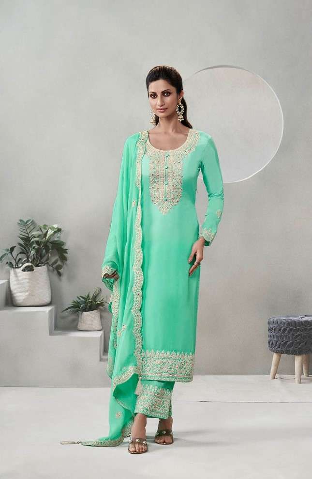 renik ahanaa 2001-2005 series party wear viscose dola unstich dress material wholesale price surat 