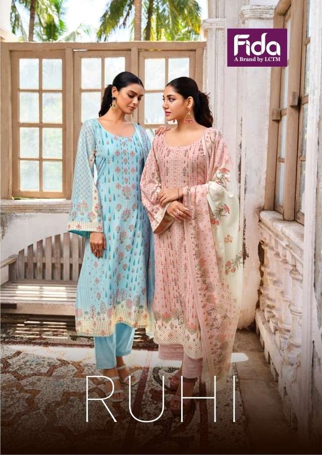 ruhi by fida 1001-1006 series fancy designer salwar kameez catalogue at wholesale price surat gujrat