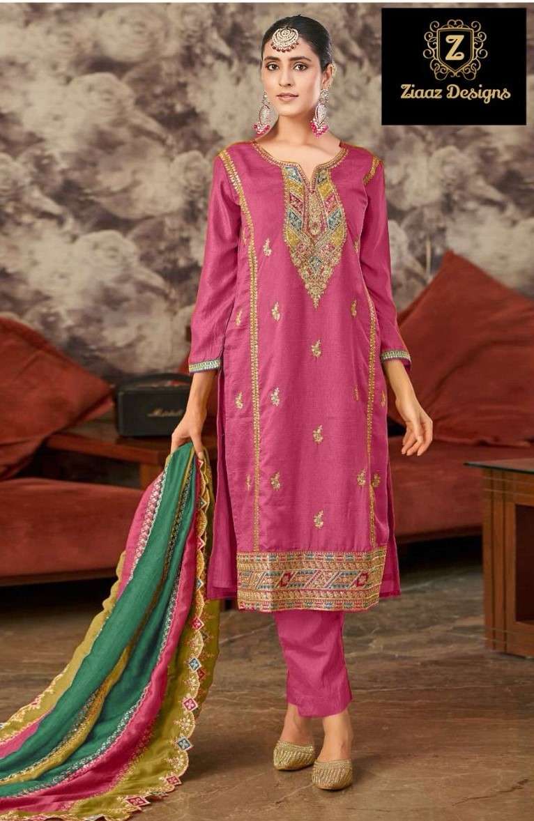 ziaaz designer 458 colours trendy designer salwar suits at wholesale price surat gujrat