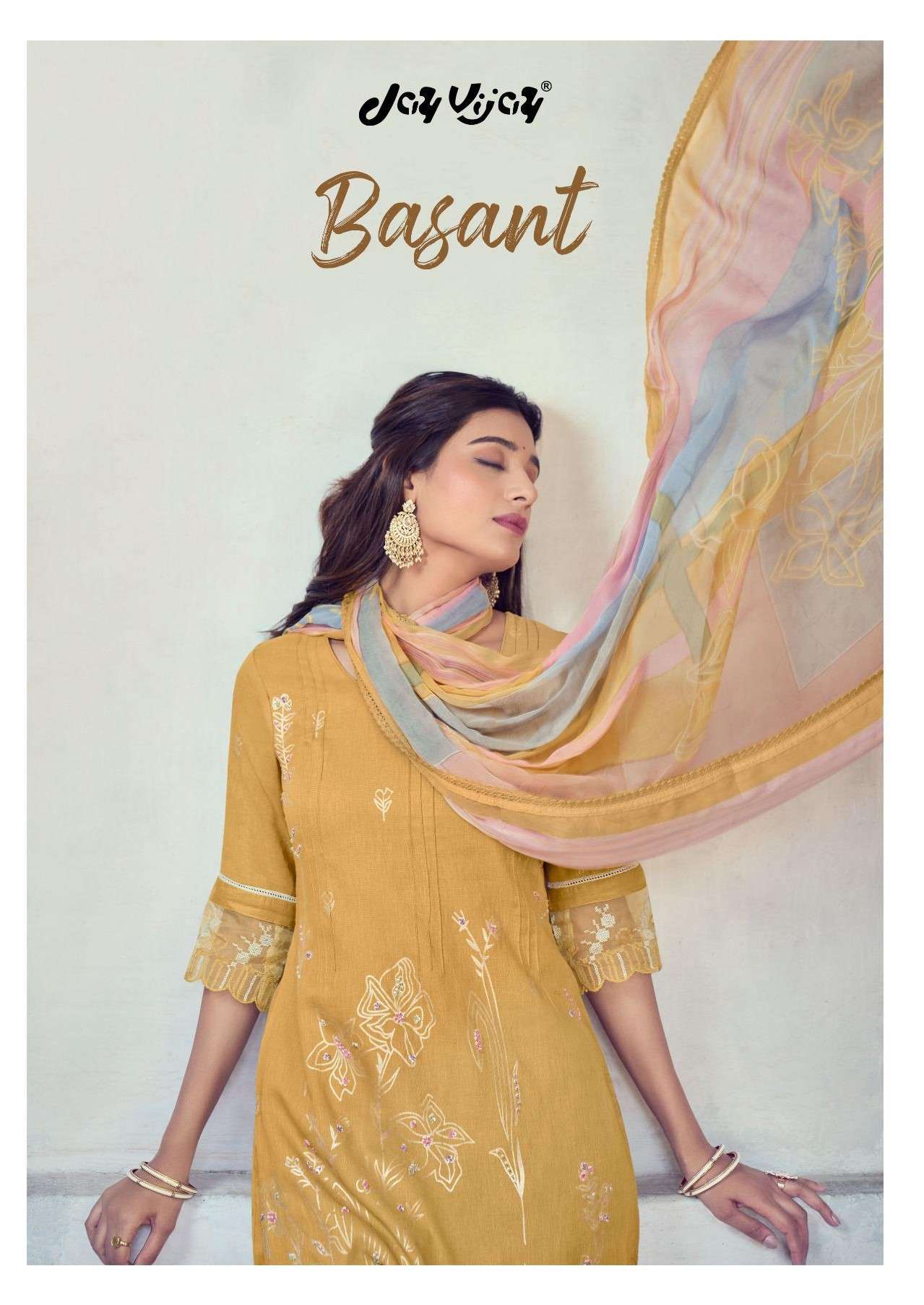 basant by jayvijay 9001-9005 series indian designer salwar kameez catalogue at online wholesale surat gujarat 