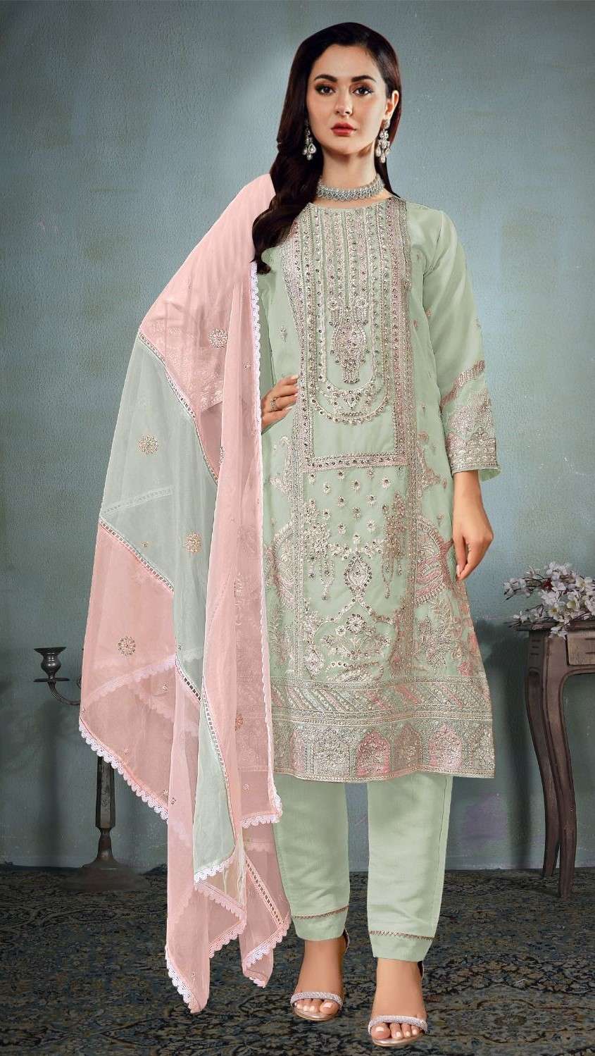 fepic 21015 colours embroidered designer pakistani suits wholesale market surat gujarat