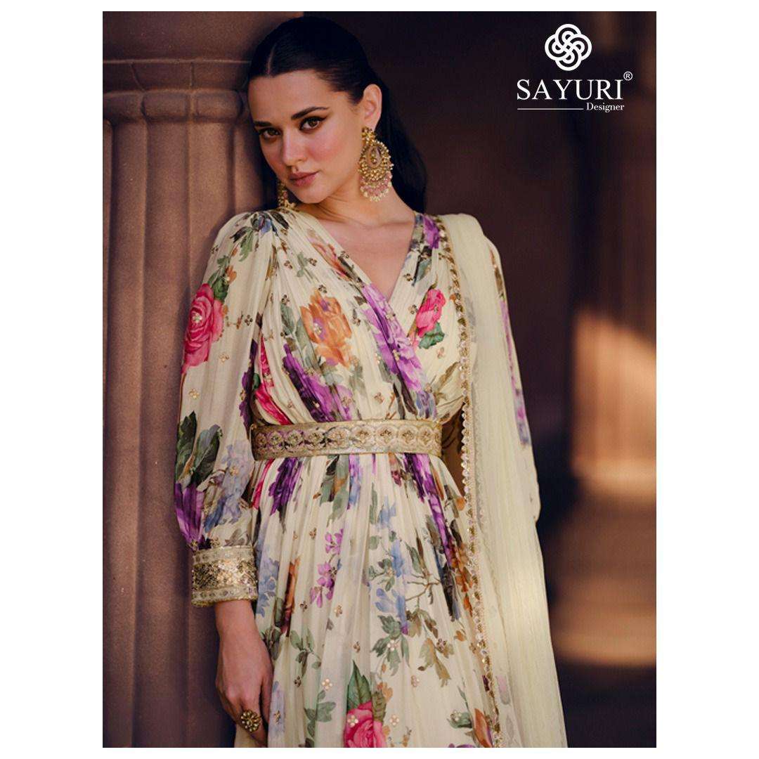 kesar by sayuri designer 5470-5474 series georgette designer embroidered salwar kameez wholesale price surat