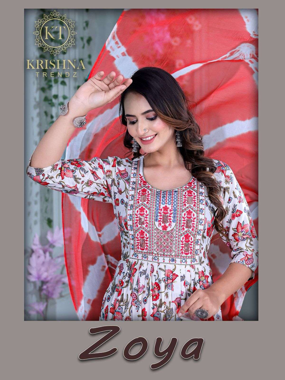 krishna trendz by zoya vol 14001-4004 series ready made rayon printed salwar kameez wholesale price surat