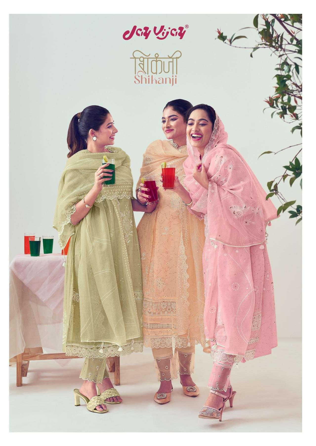 shikanji by jayvijay 9081-9086 series exclusive designer salwar kameez catalogue wholesaler surat gujarat 