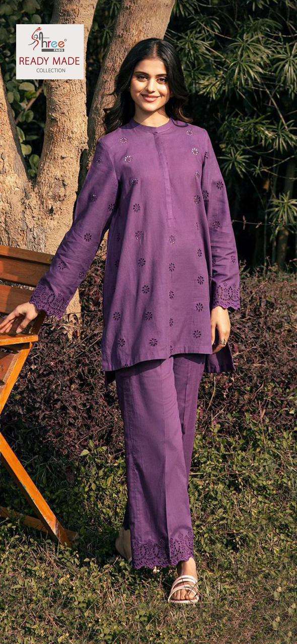 shree fabs 1330 colours fancy designer readymade top bottom set at reasonable rate surat gujarat