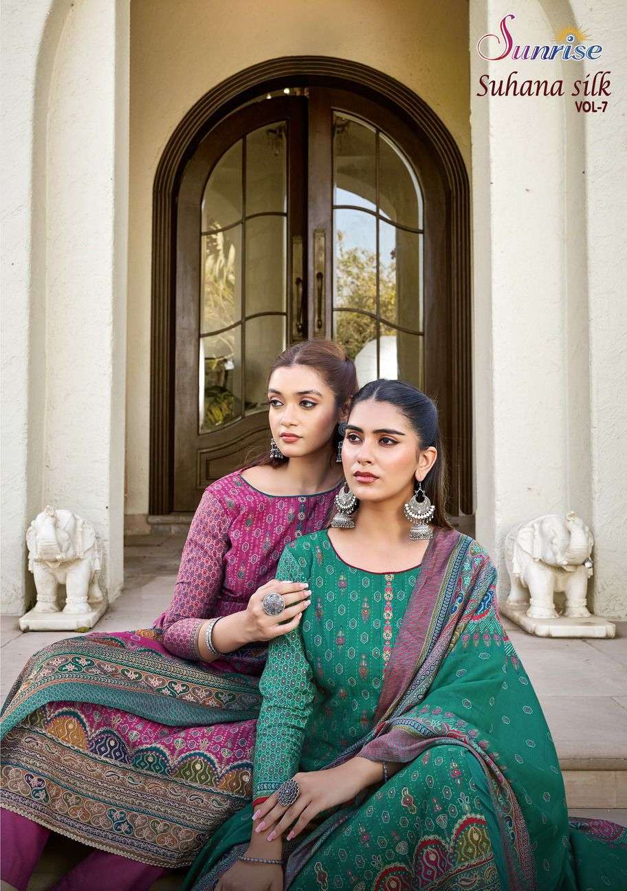 suhana vol-7 by sunjyoti tex fab modal silk premium salwar kameez wholesale price surat