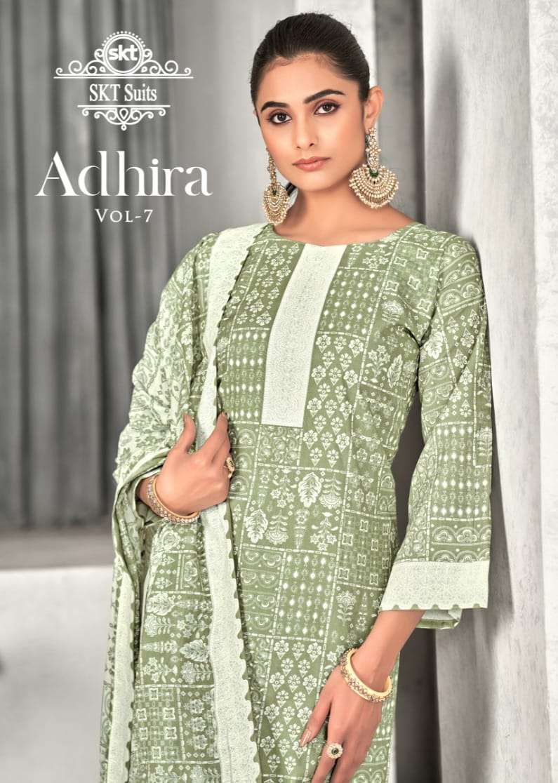adhira vol-7 by skt suits 89001-89008 series unstitched designer salwar suits material collection online shopping surat gujarat 