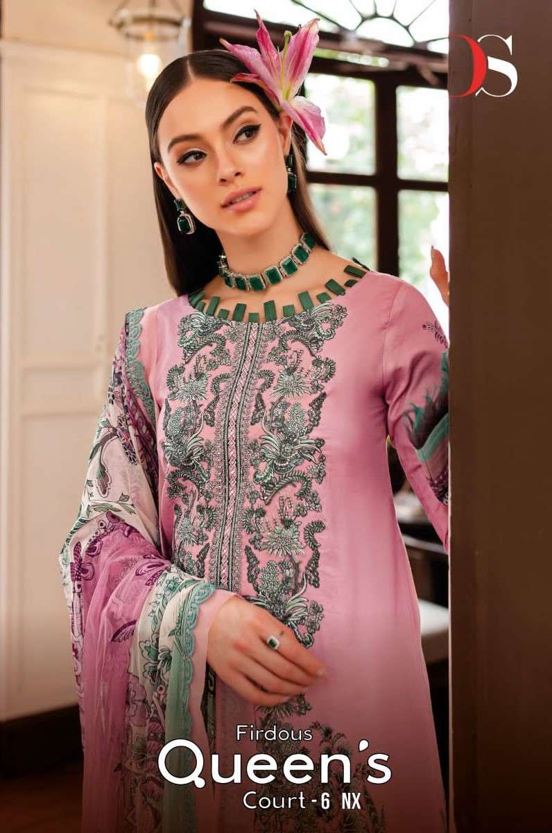 deepsy suits queen court vol-6 nx pure cotton pakistani salwar suits catalogue wholesale rate surat gujarat 