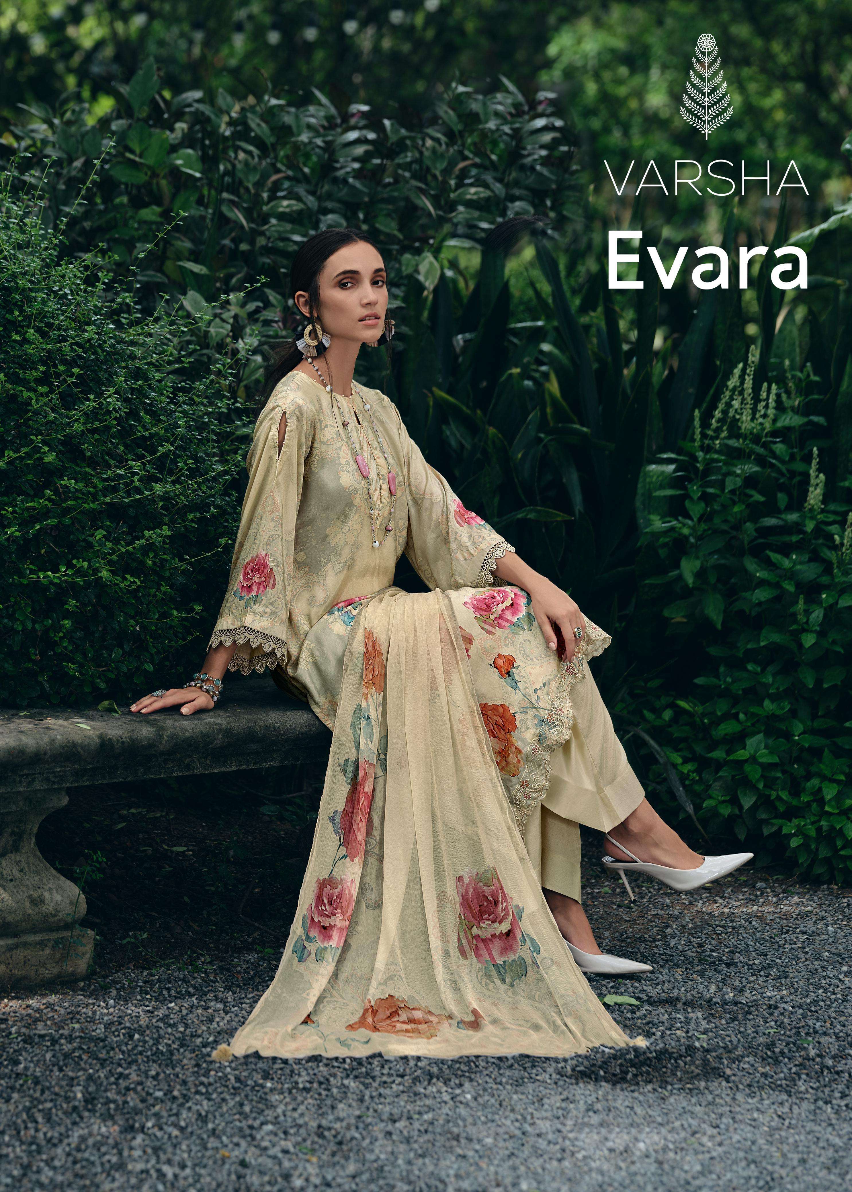 evara by varsha fashion exclusive designer salwar kameez catalogue set to set wholesale rate surat gujarat