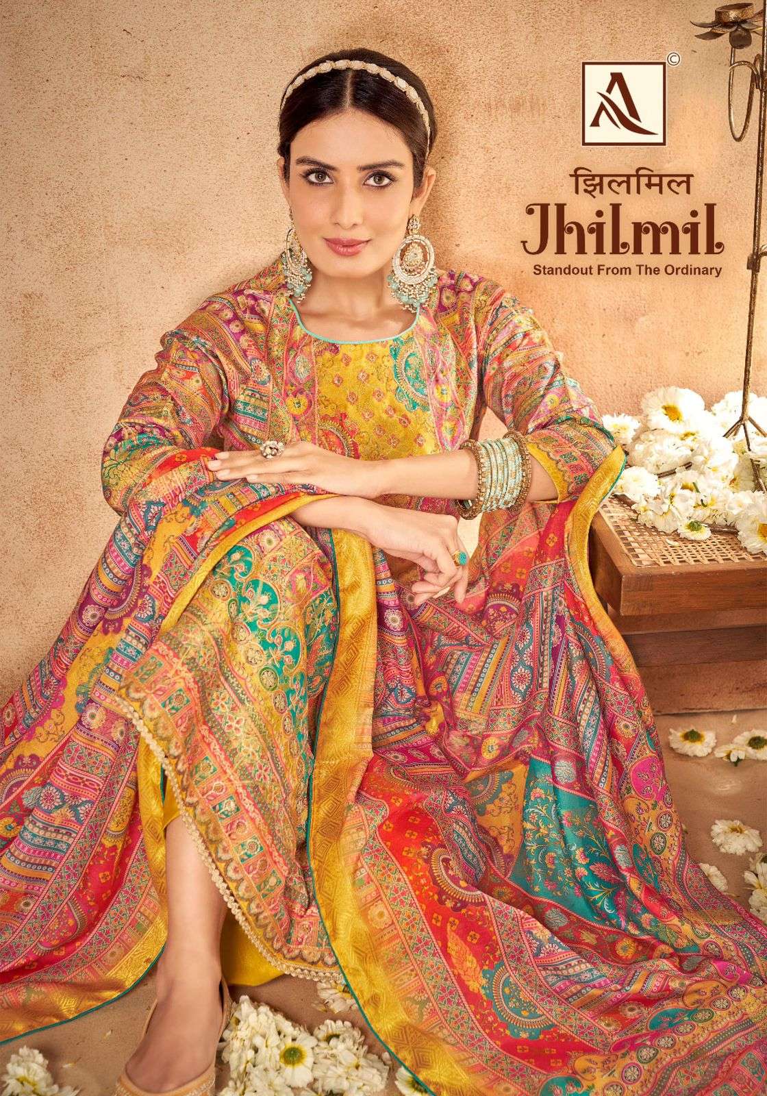 jhilmil by alok suit stylish designer salwar kameez catalogue online wholesale market surat 