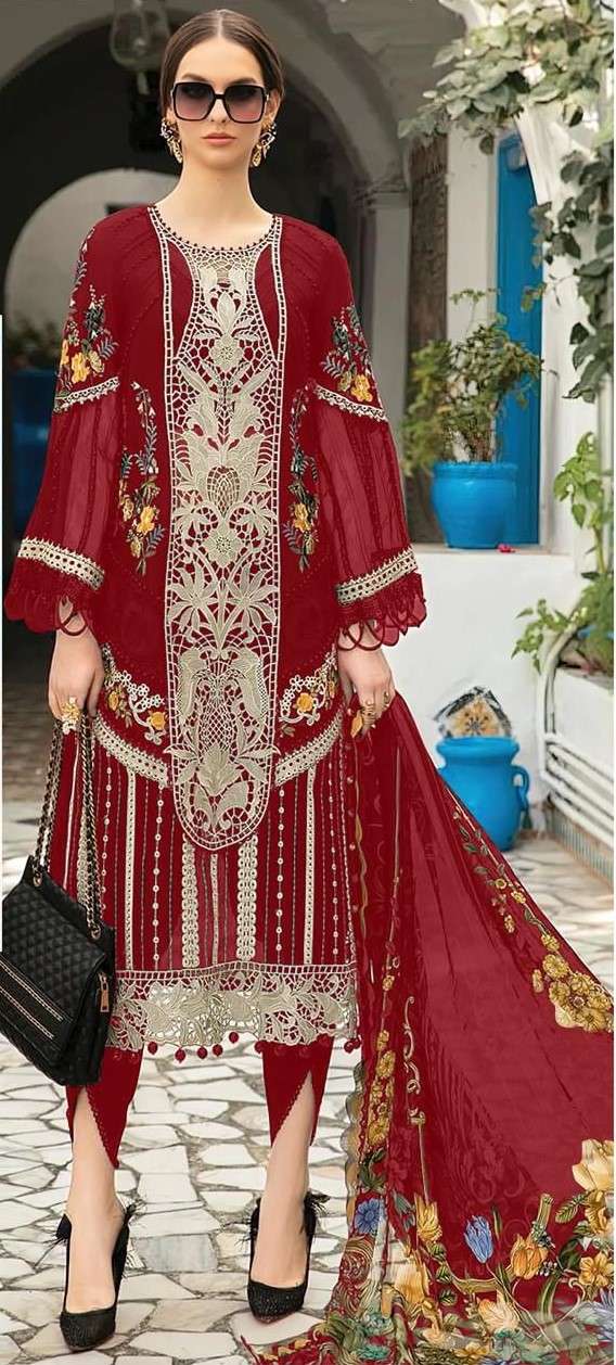 maria b 5090 series by al khushbu stylish designer pakistani salwar suits wholesale price surat gujarat 