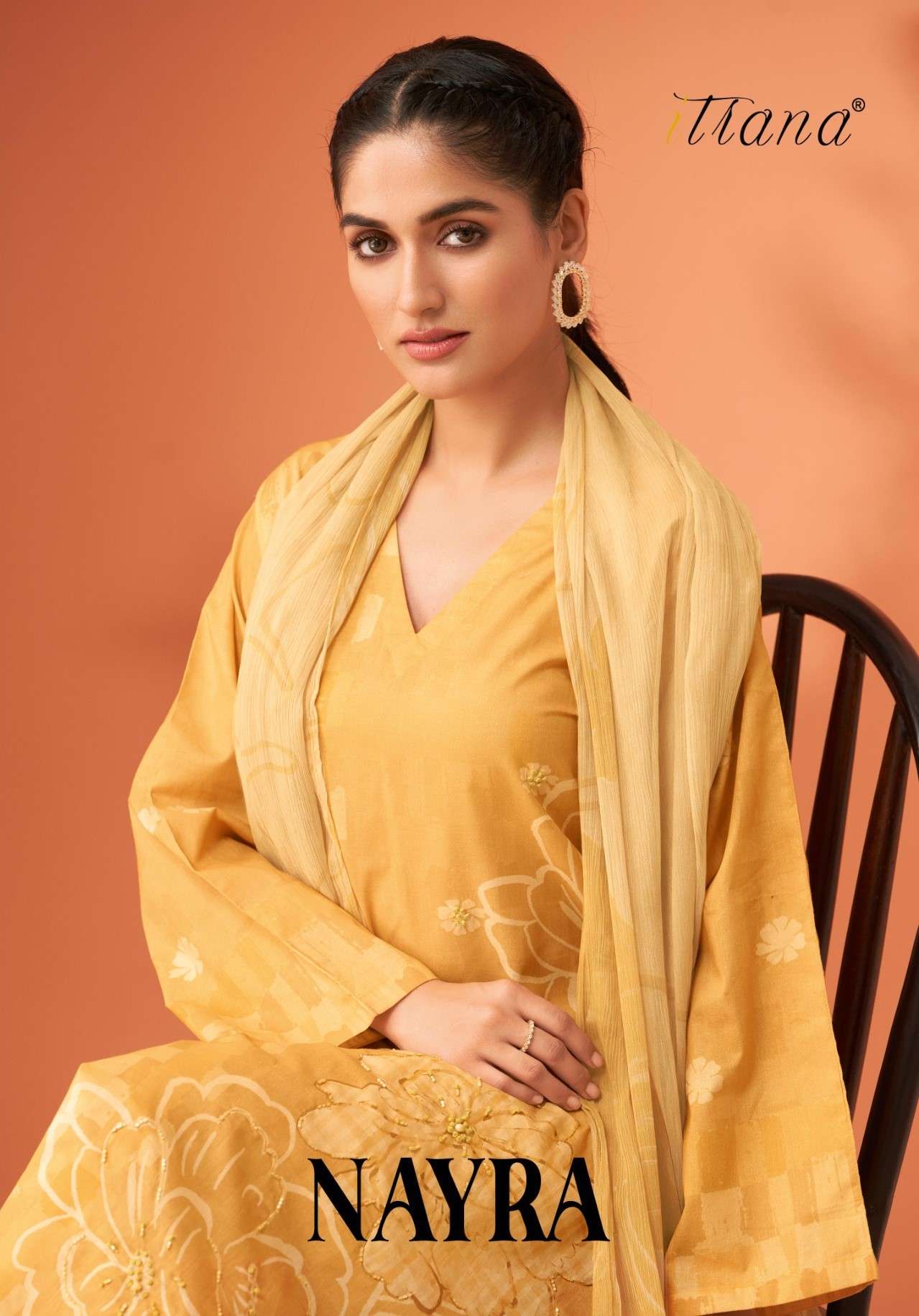 nayra by itrana pure cotton lawn salwar kameez catalogue manufacturer surat gujarat 