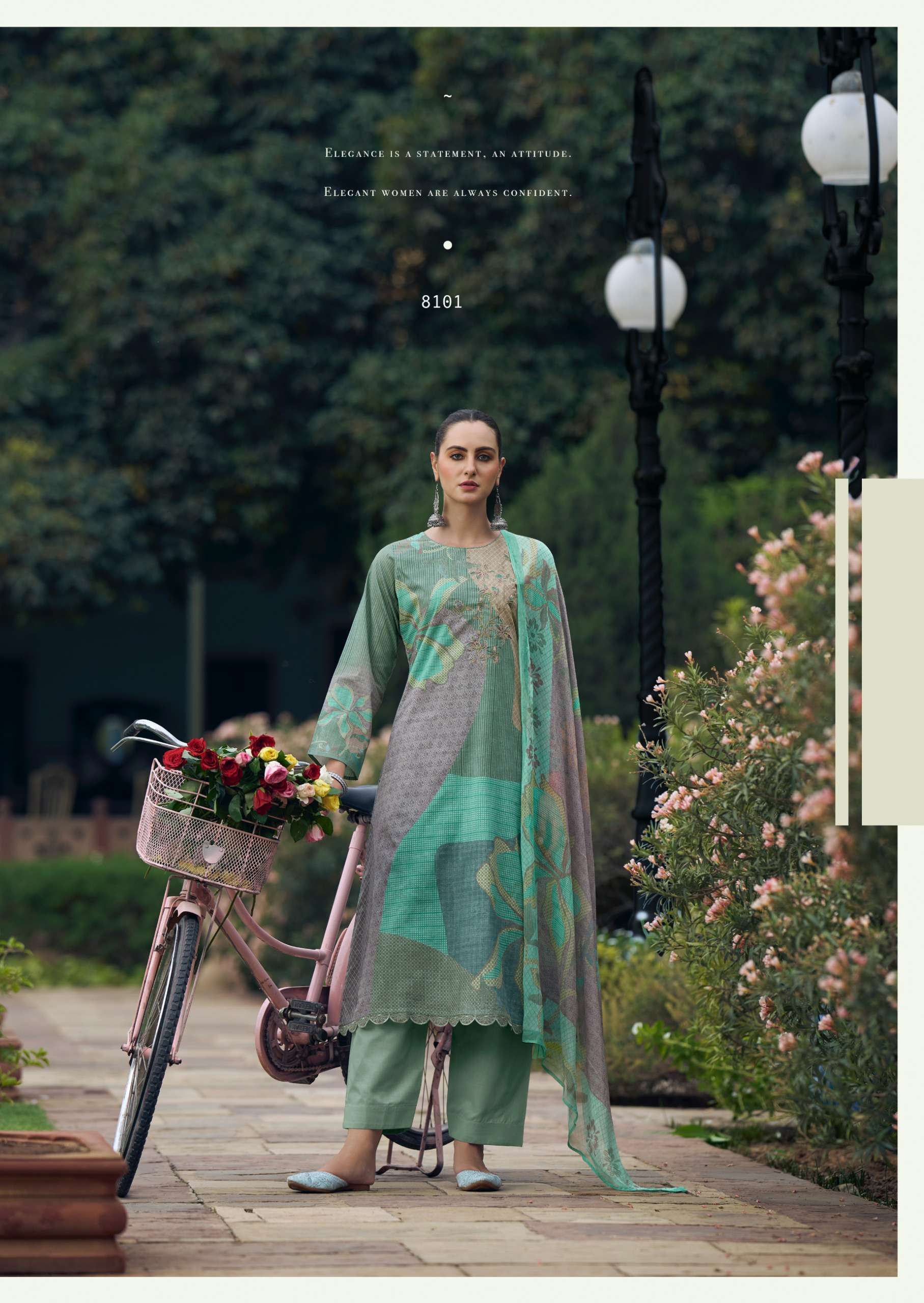 prm trendz by maritza 8100-8107 series party wear lawn cotton embroidred unstich salwar kameez wholesale price surat 