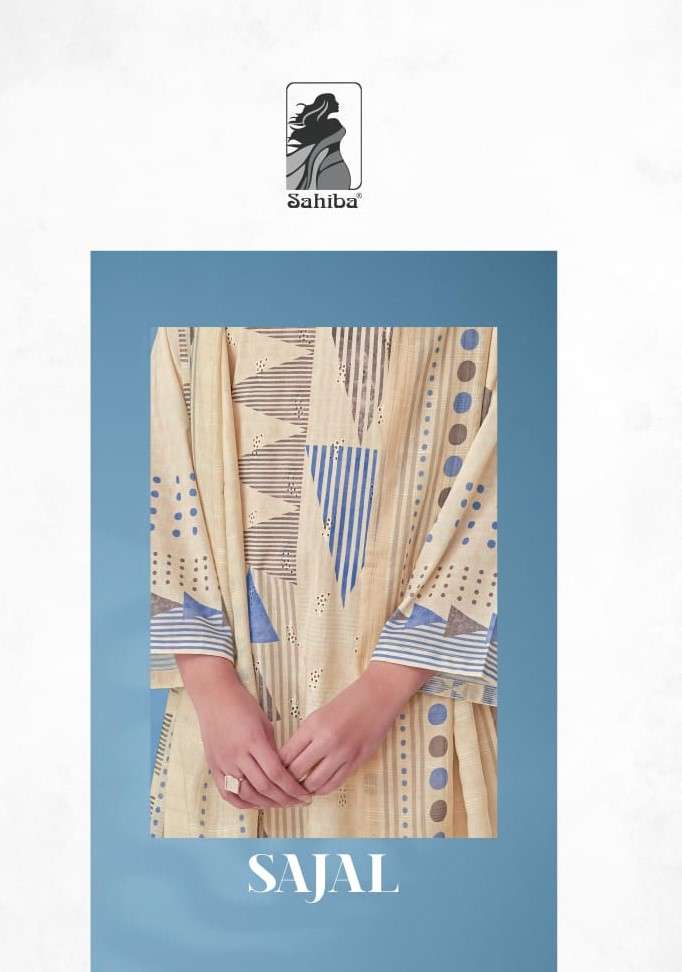 sahiba sajal designer moscow cotton embroidred designer salwar kameez wholesale price surat 