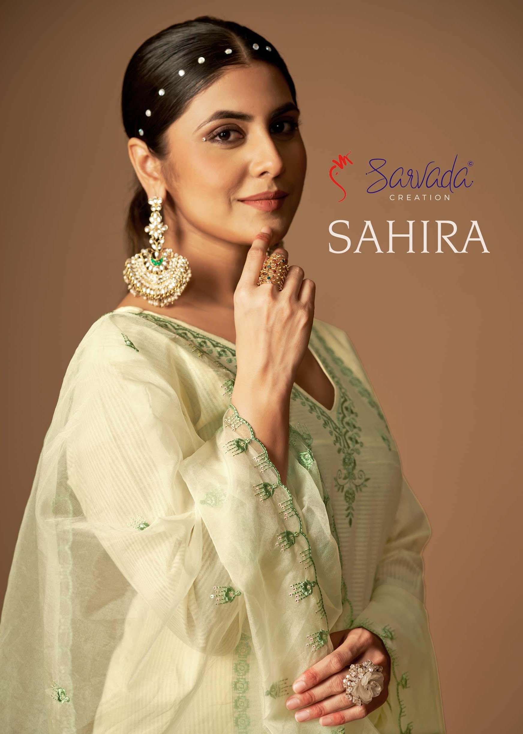 sahira by sarvada creation cambric cotton fancy readymade collection wholesale supplier surat gujarat