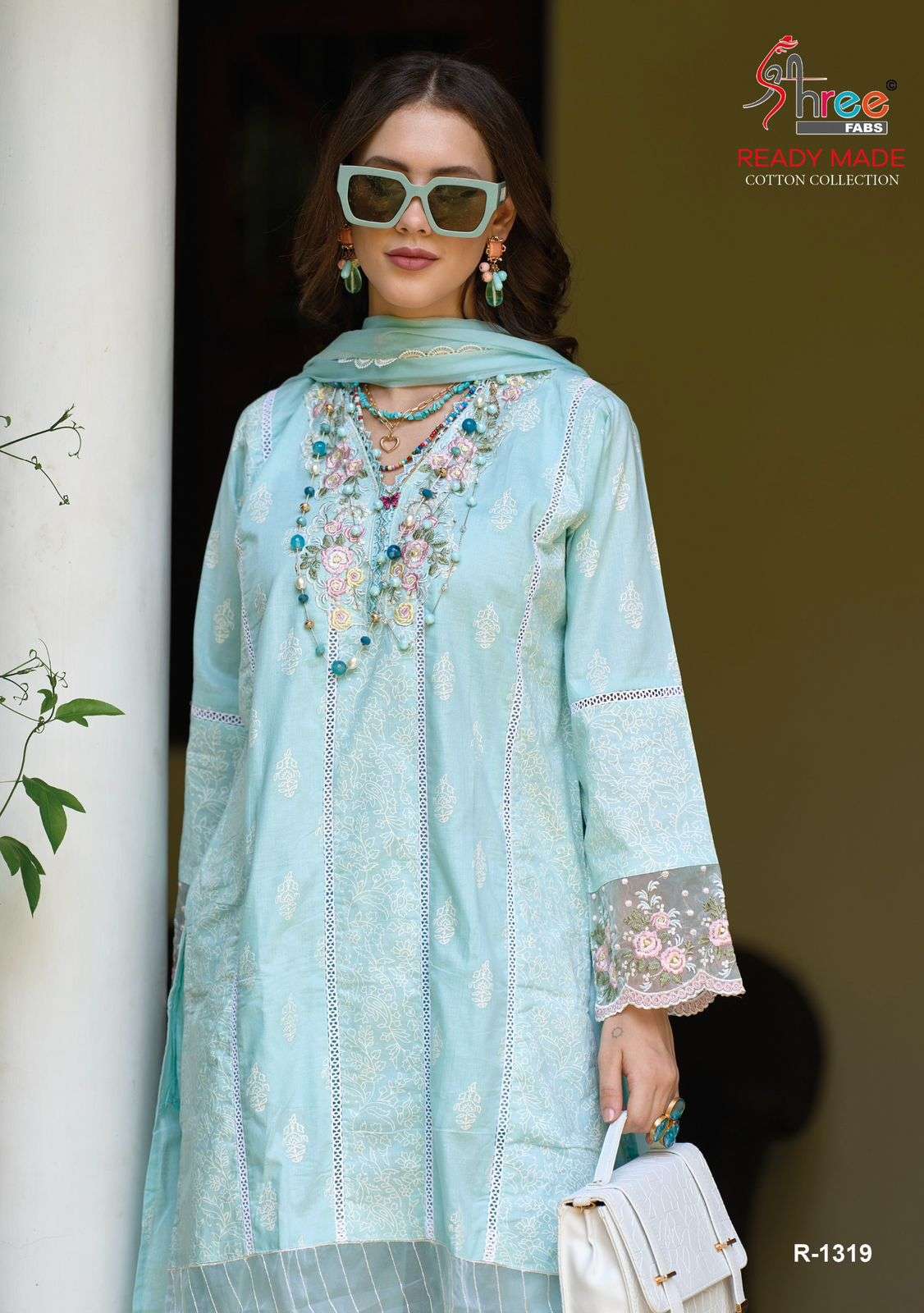 shree fabs 1319 colours fancy designer readymade pakistani salwar suits catalogue surat gujarat 