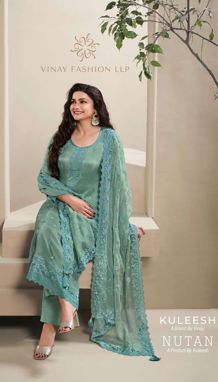 vinay kuleesh nutan 68281-68285 series designer dola silk embroidred party wear salwar kameez online shopping surat