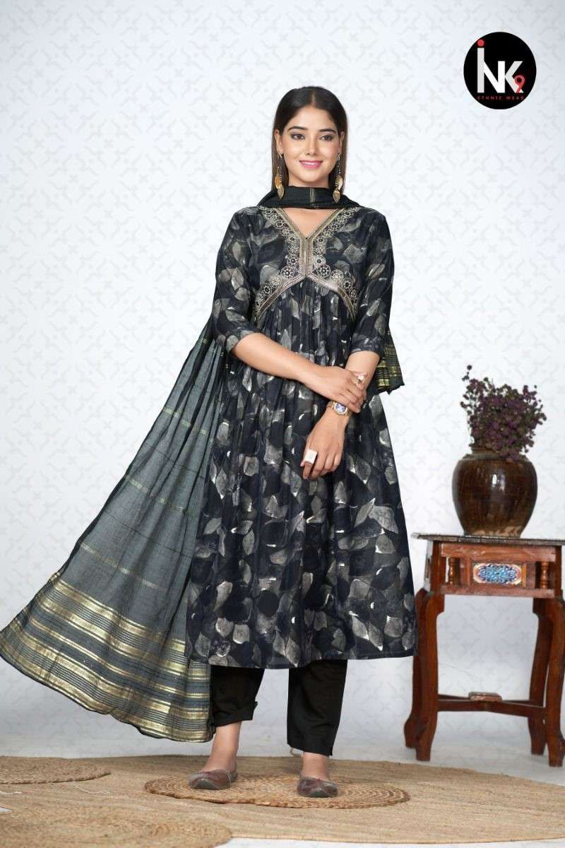 alia stories vol-4 by ink 9 trendy designer kurtis catalogue wholesale rate surat gujarat 