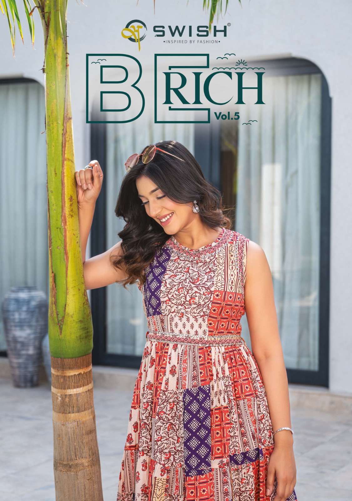 berich vol-5 by swish fancy designer long kurtis catalogue wholesale price surat gujarat 