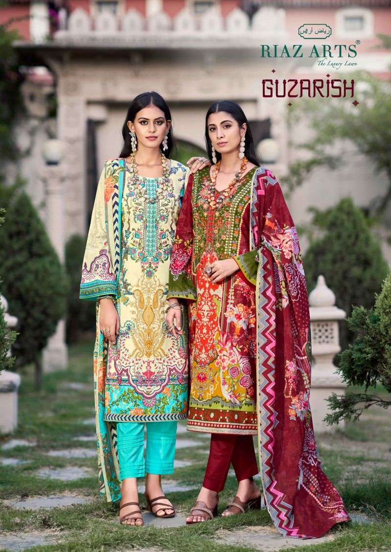 guzarish by riaz arts 6010-6015 series pakistani salwar kameez catalogue online shopping surat gujarat 