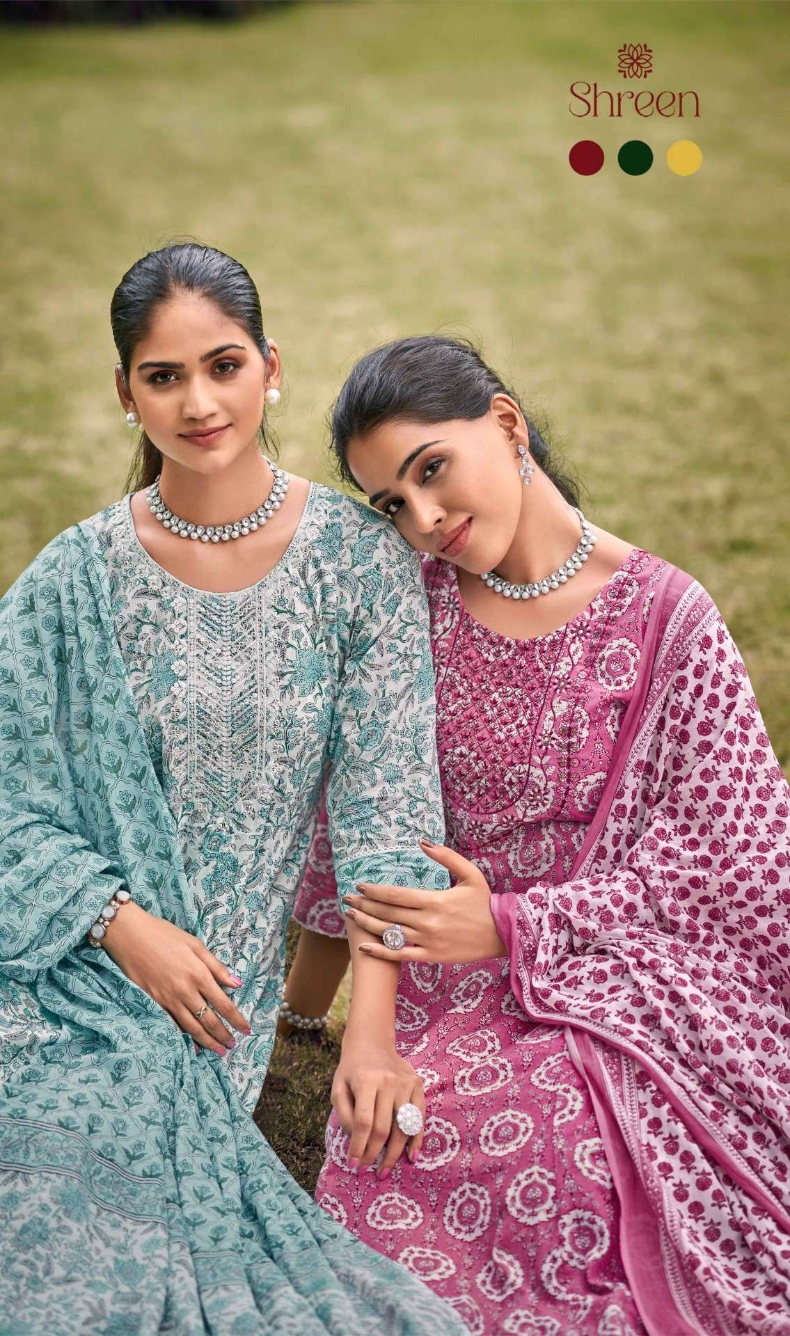 hinaya gungun vol 1 1001-1004 series designer cotton ready wear kurti pant set to set catalogue buy surat dealer 