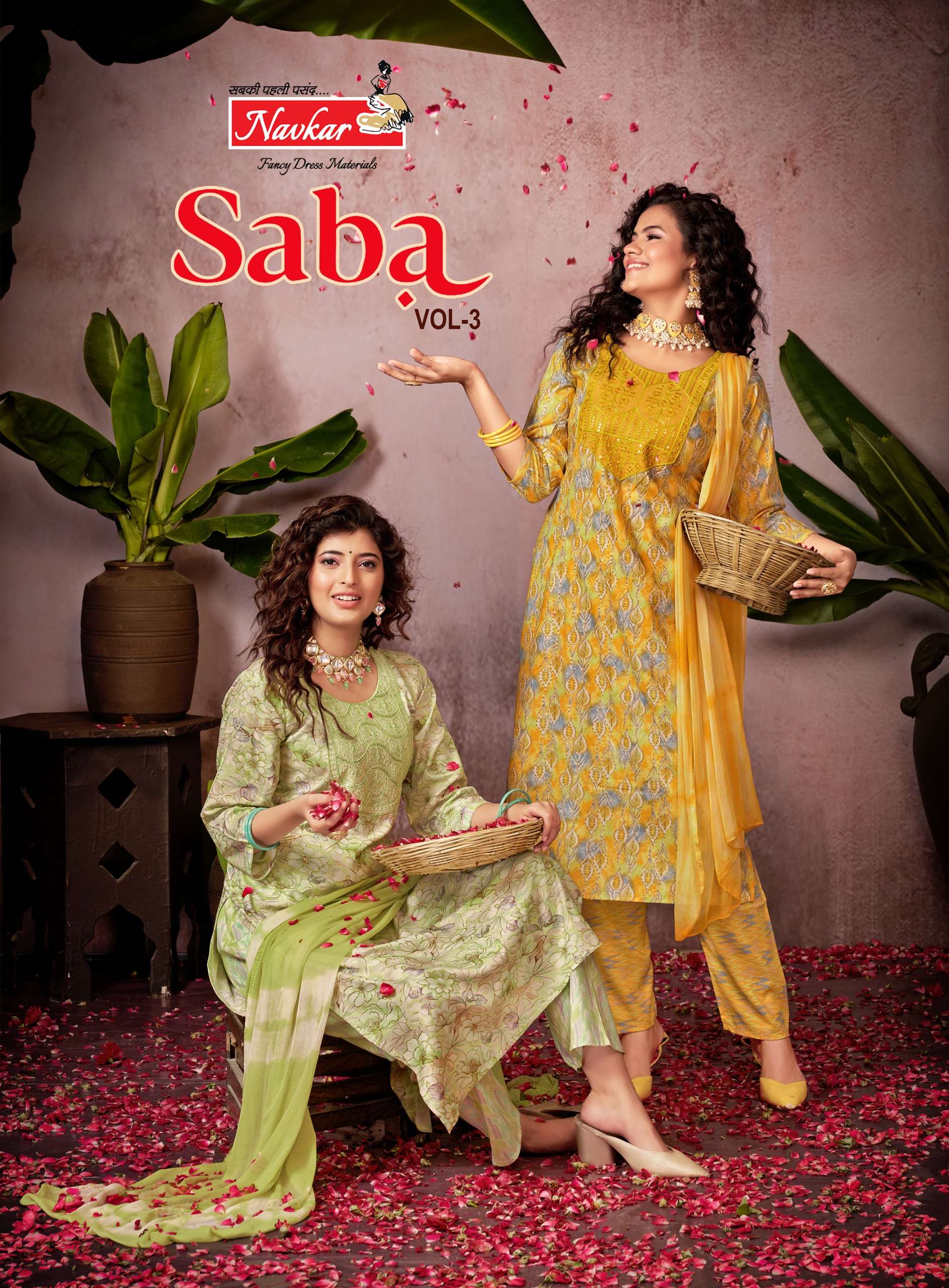 saba vol-3 by taniksh 3001-3008 series rayon designer stich salwar kameez online dealer surat gujarat 