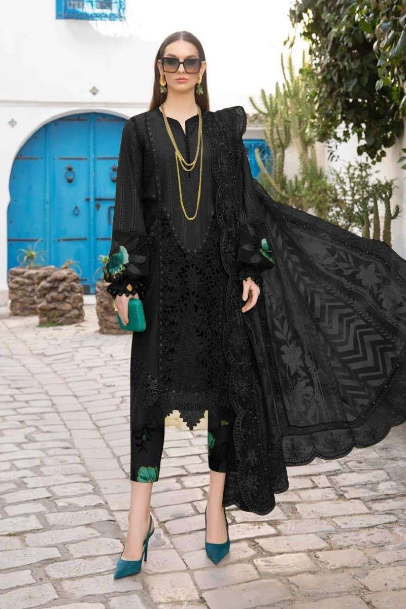 saniya trendz 7085 colours embroidered designer pakistani salwar suits wholesale rate surat gujarat 