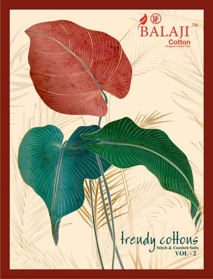trendy cottons vol-2 by balaji cotton designer trendy salwar kameez catalogue manufacturer surat gujarat 