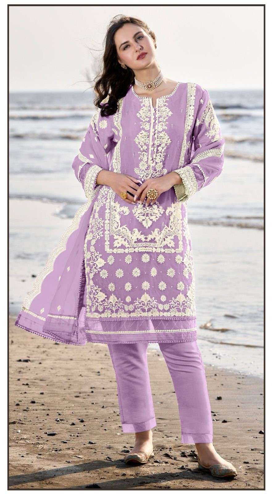 bilqis b-75 colours readymade organza salwar suits wholesale collection surat gujarat 