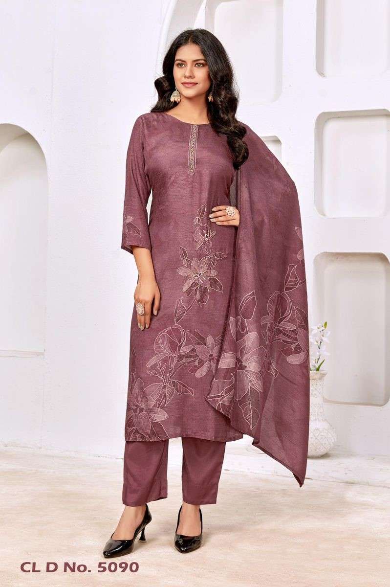 colourx 5087-5090 series latest designer trendy dress combo set online supplier surat gujarat 