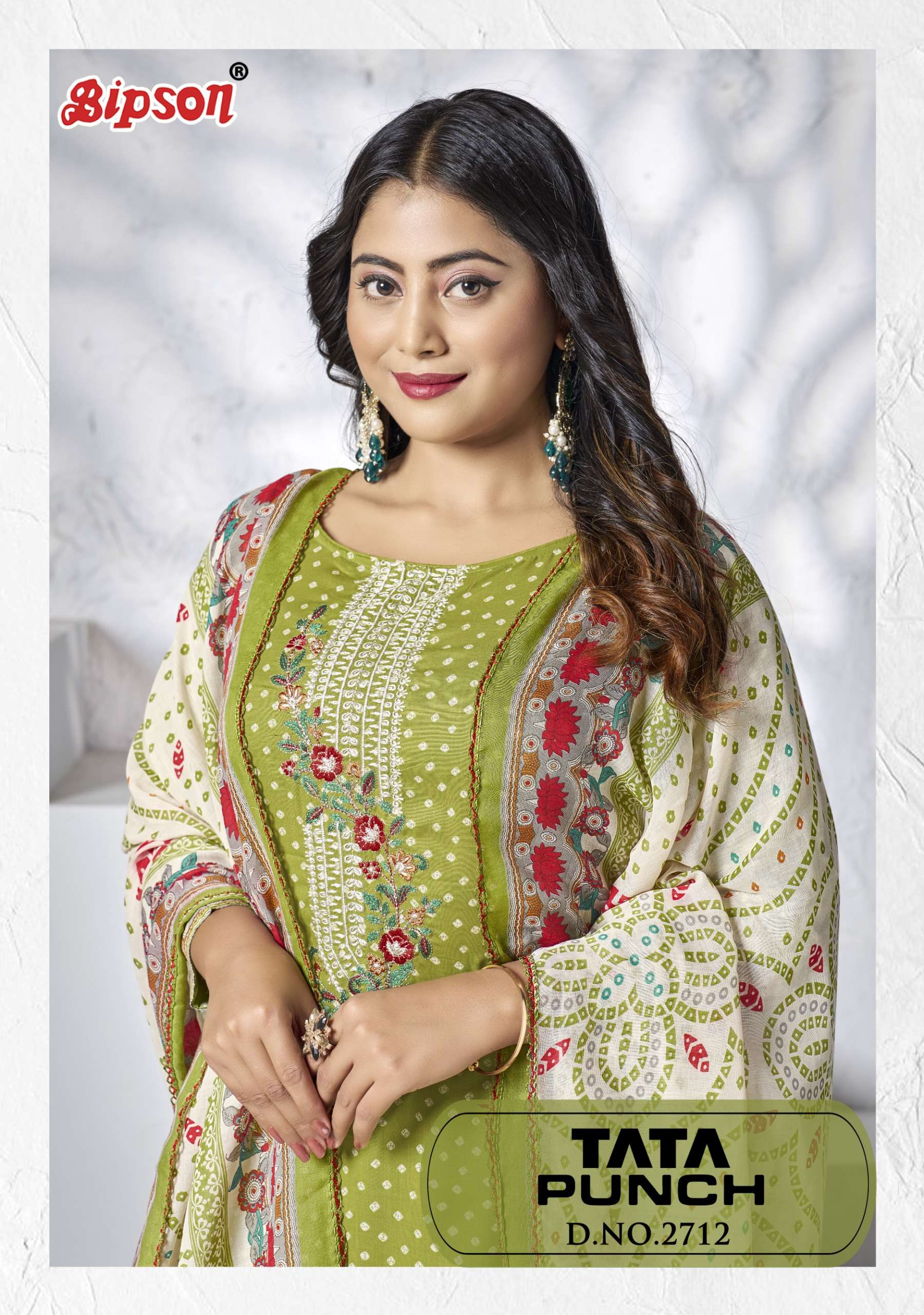 tata punch 2712 by bipson prints unstich salwar kameez catalogue wholesale price surat gujarat