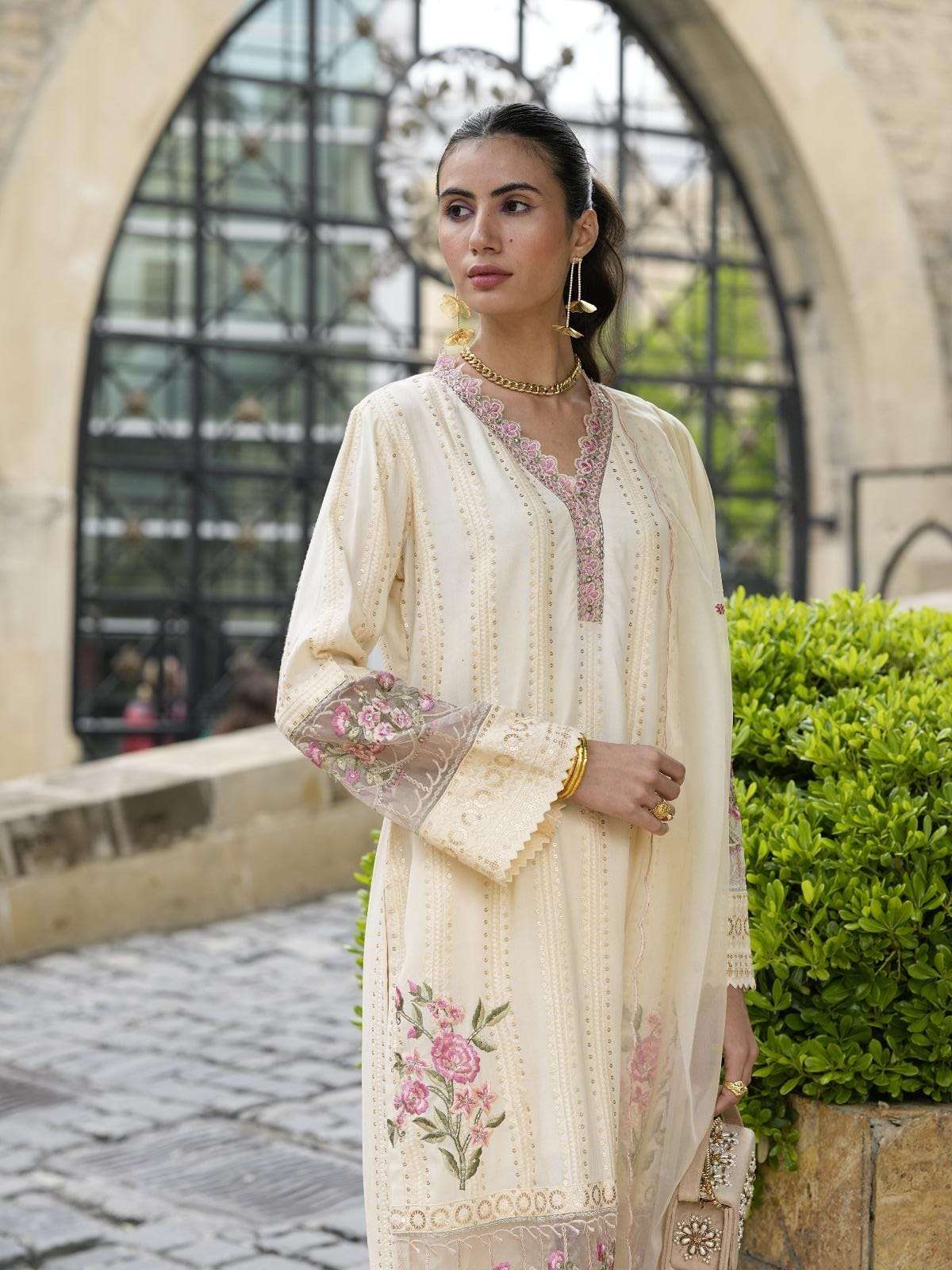 amara fashion kasturi shifli 1242-1245 series designer ready made kurti wholesale price catalogue surat 