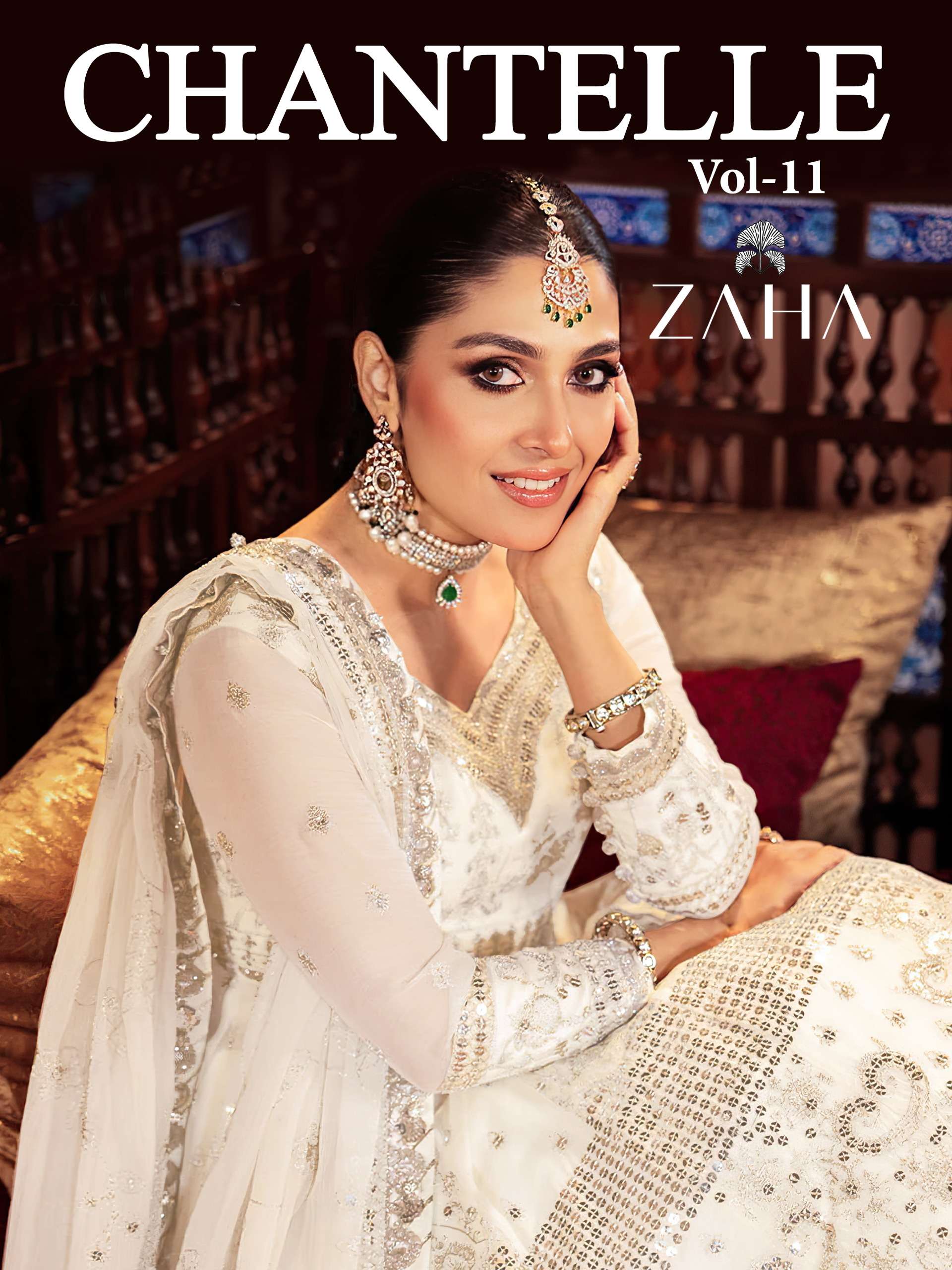 chantelle vol-11 heavy embroidered with moti salwar suits catalogue online shopping surat gujarat 