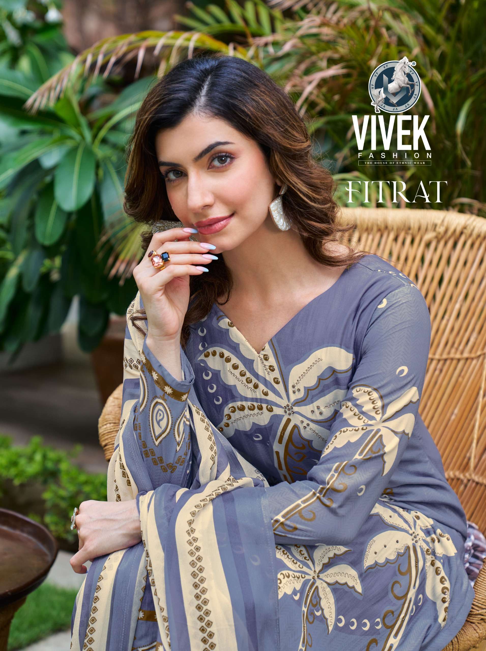 fitrat by vivek fashion ustich salwar kameez catalogue wholesale rate surat gujarat 