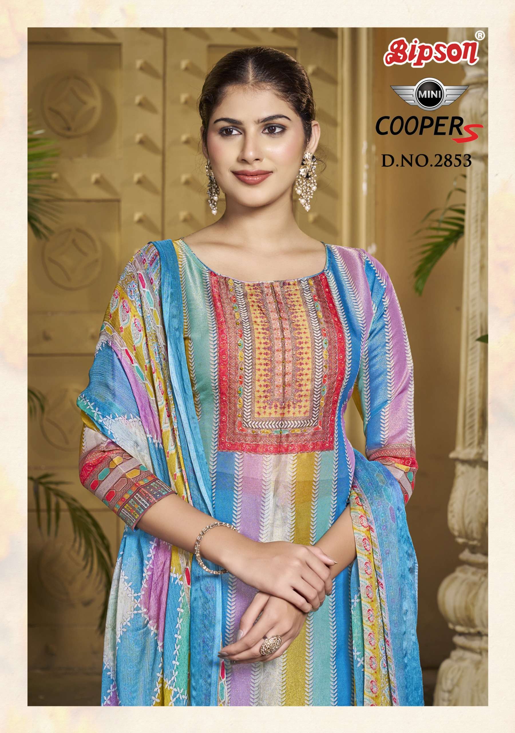 mini cooper 2853 by bipson prints unstich dress material catalogue online price surat gujarat 