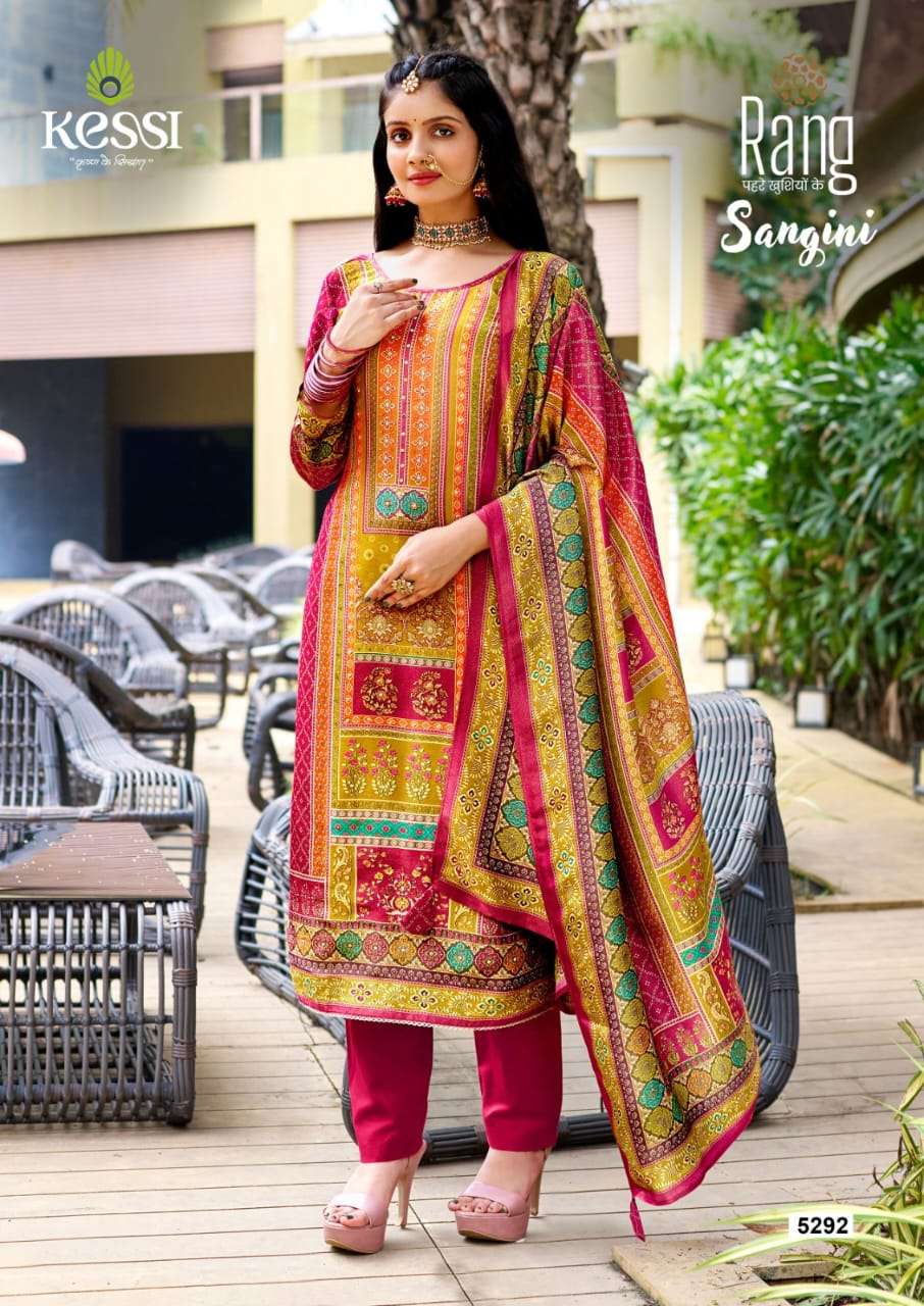 sangini by rang 5291&5292 design unstich designer dress material buy online surat gujarat 