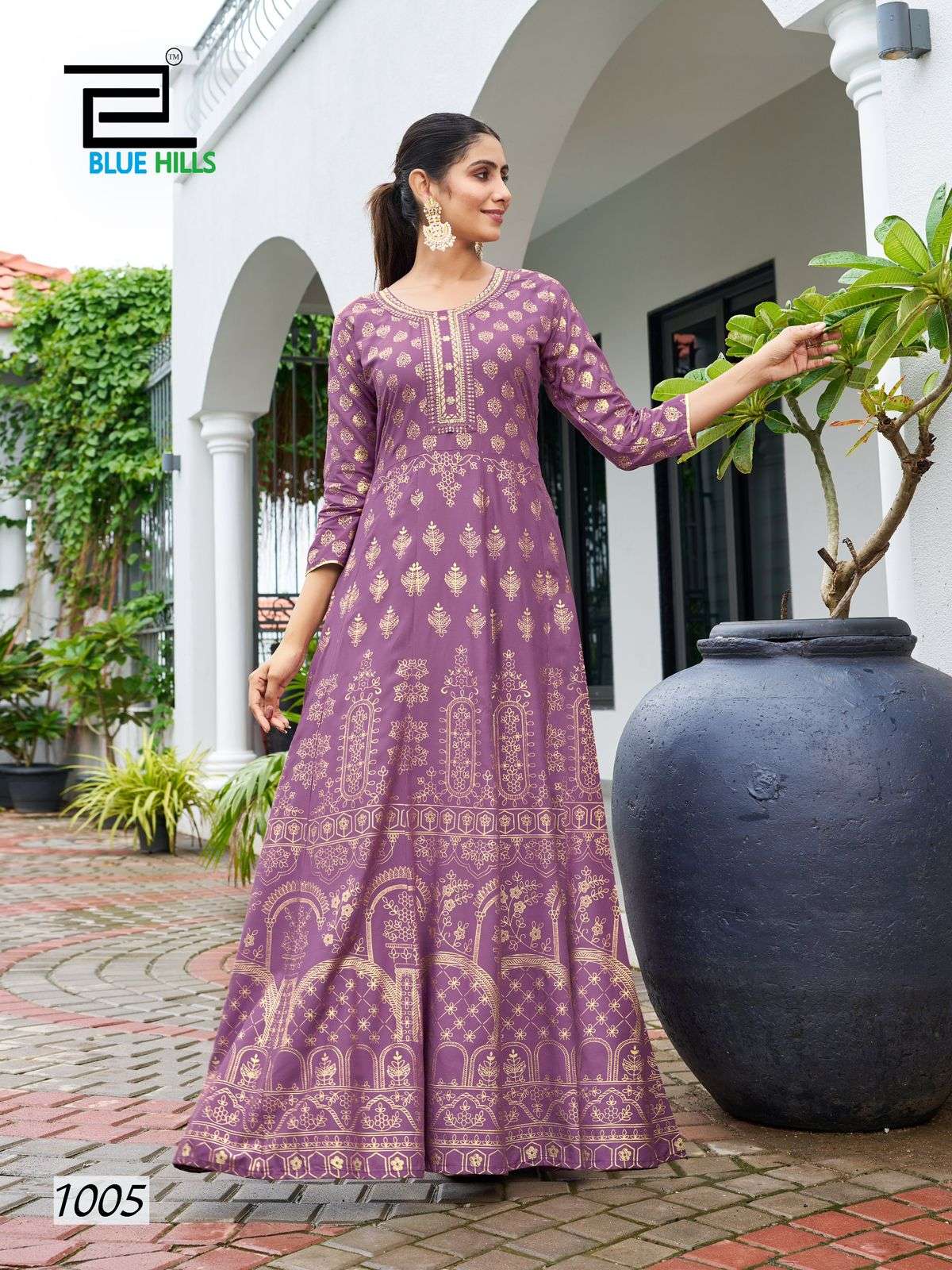 walkway special by bluehills 1001-1008 series rayon party wear anarkali gowns collection wholesale price 