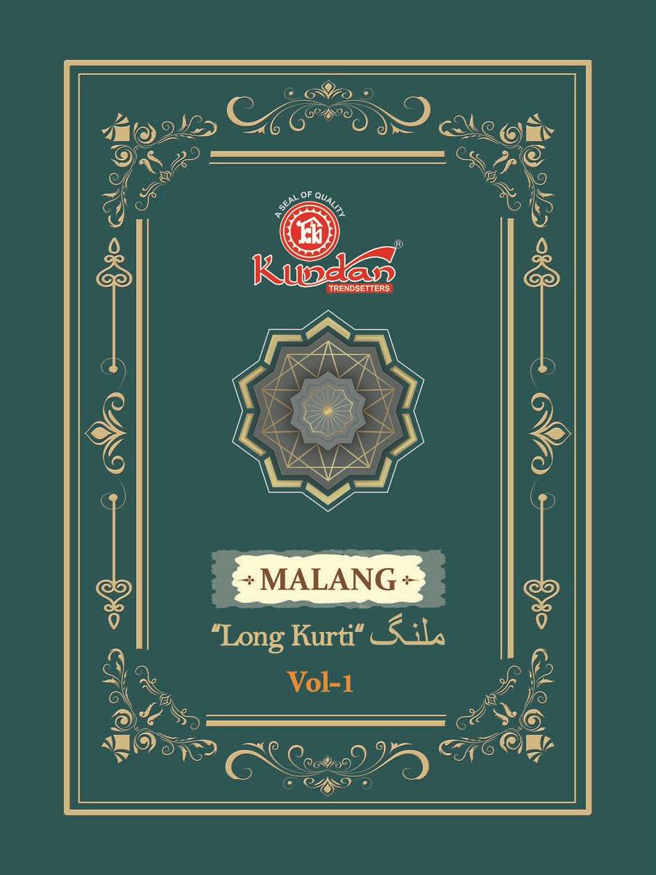 malang vol-1 by kundan 1001-1008 series daily wear cotton printed kurtis wholesale price surat gujarat 