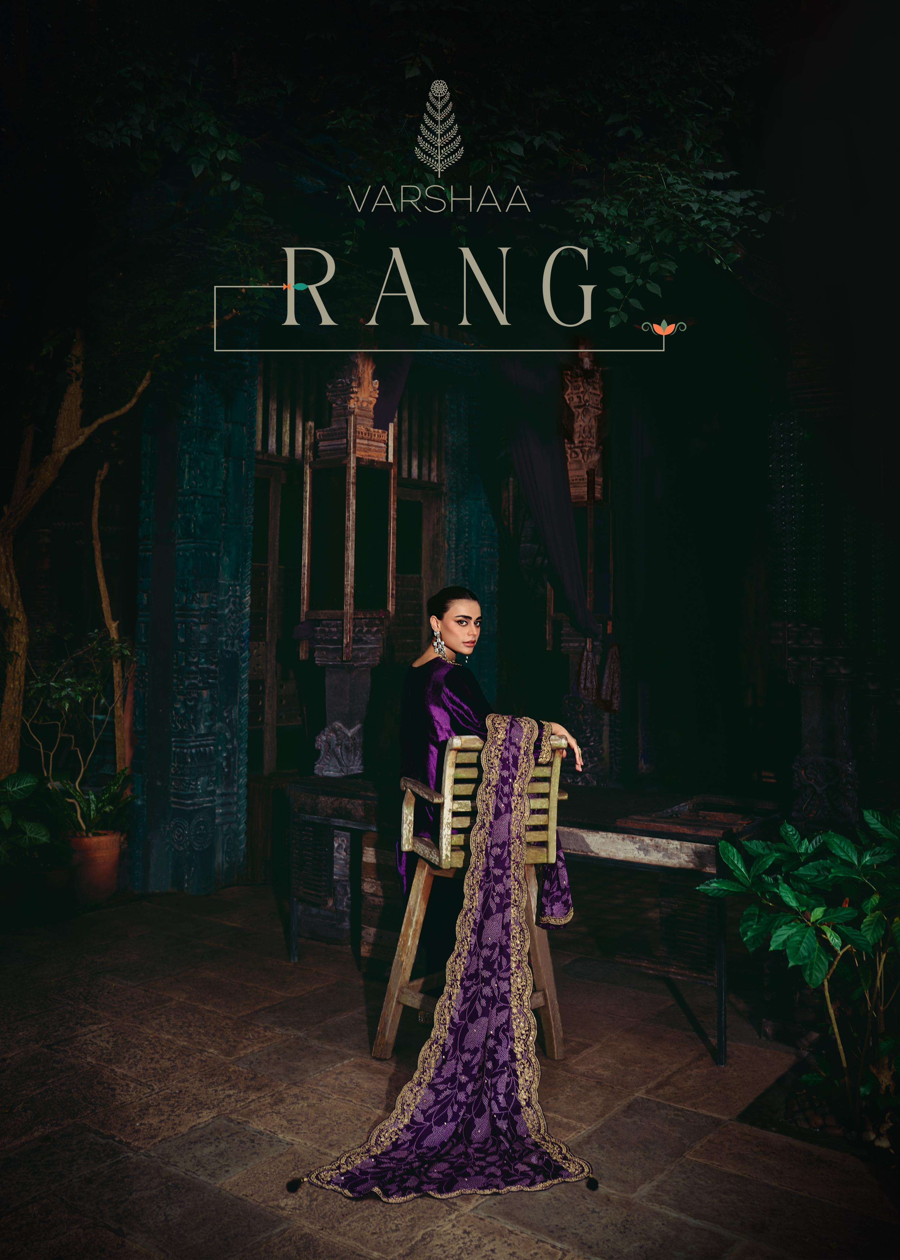 rang by varsha fashion heavy designer velvet salwar kameez catalogue online collection surat 