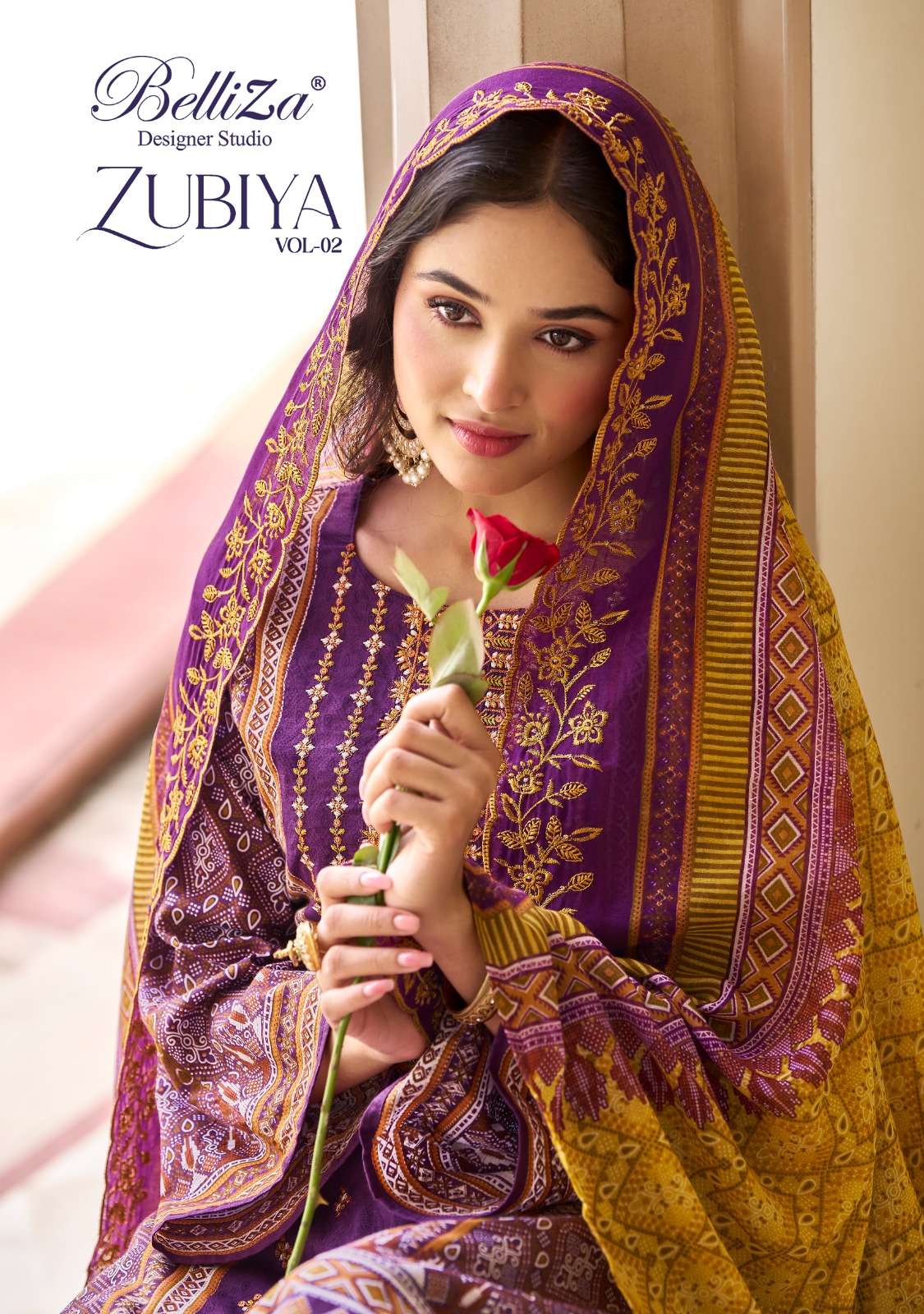 zubiya vol-2 by belliza designer studio pure cotton salwar kameez catalogue online wholesale surat gujarat 