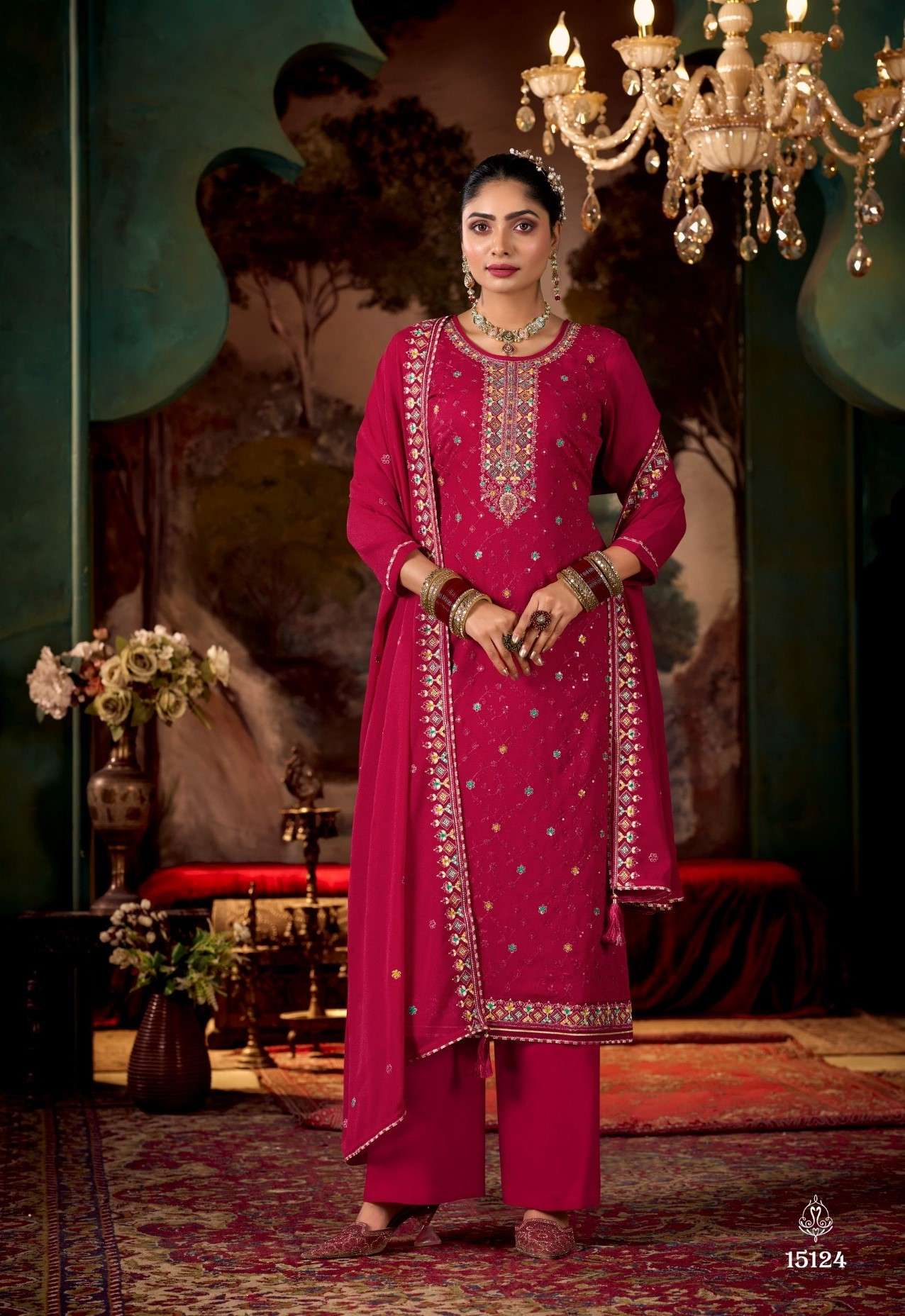 rihana by triple aaa exclusive fancy work festive wear suits wholesale collection surat 