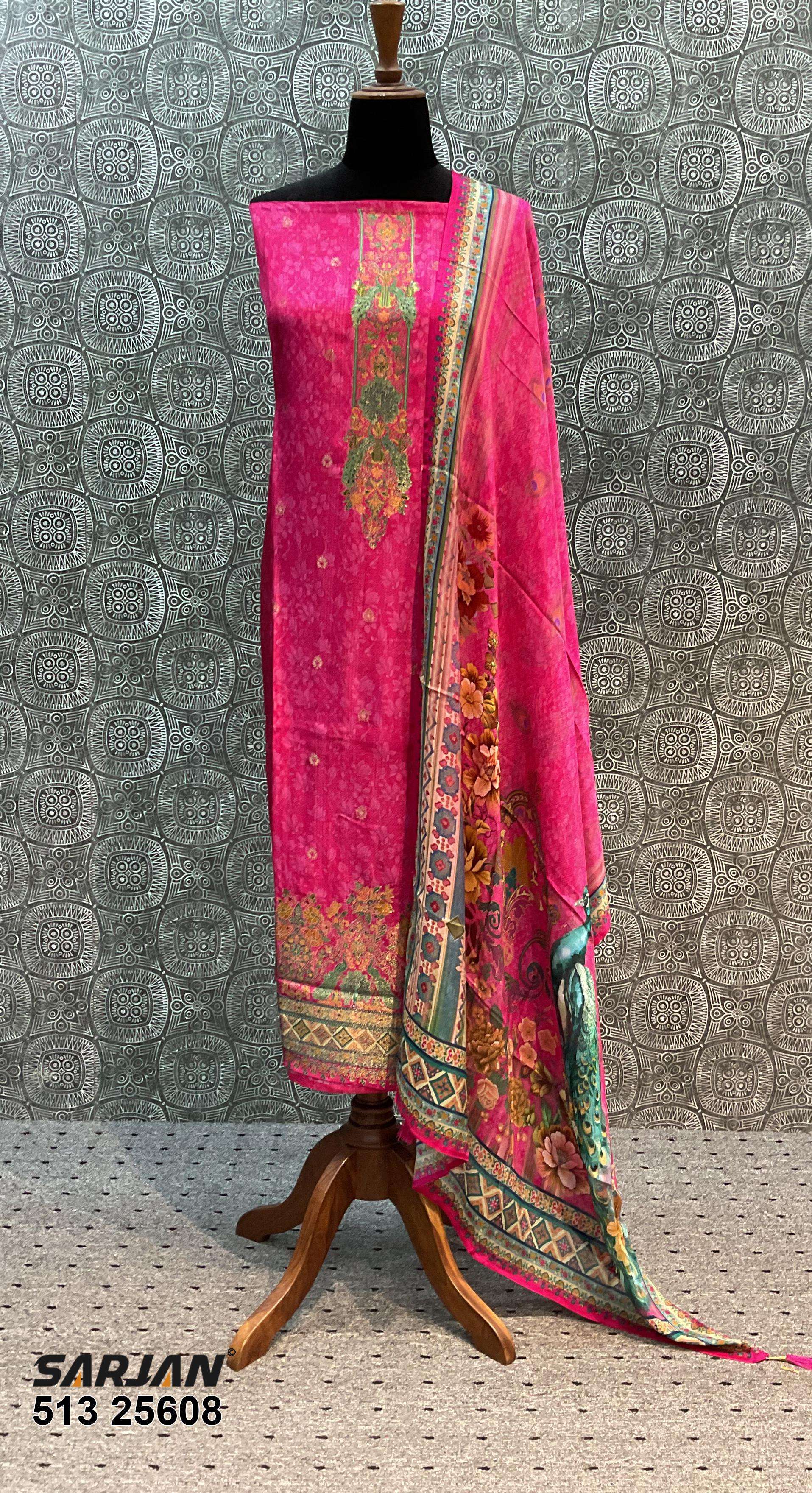 sarjan 25608 series exclusive designer salwar kameez catalogue wholesale price surat 